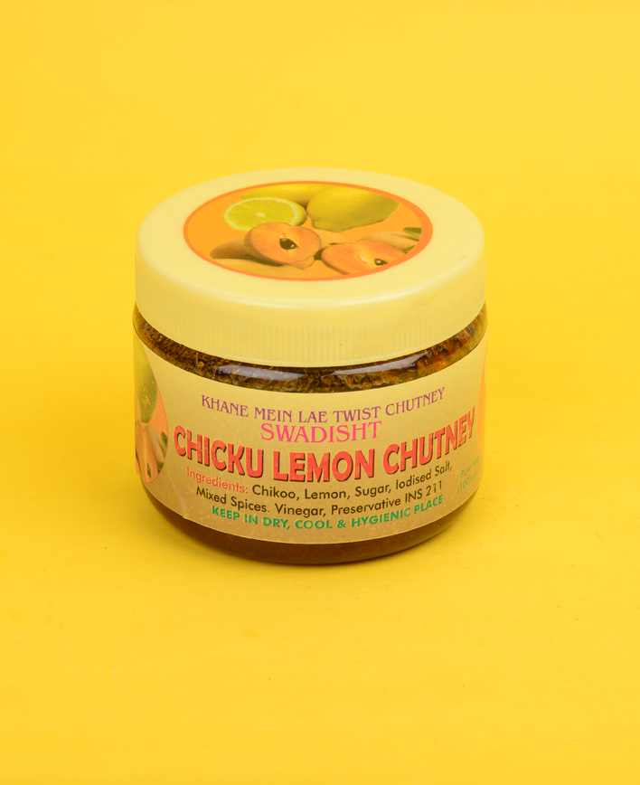 Chickoo Lemon Chutney