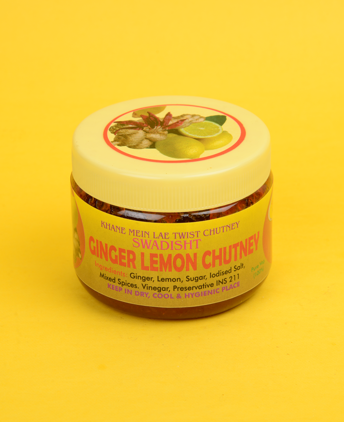 Ginger Lemon Chutney